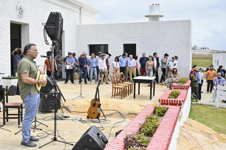 Intendente Alejo Umpiérrez, en lanzamiento de Temporada de Rocha Intendente Alejo Umpiérrez, en lanzamiento de Temporada de Rocha