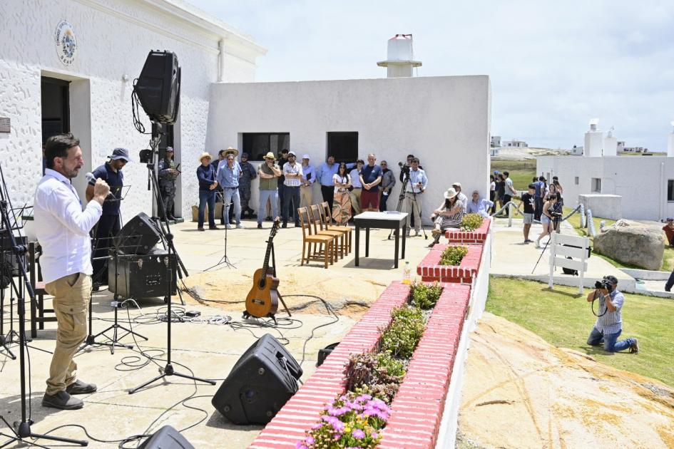 Director de Turismo de Rocha, Federico Zerbino, en lanzamiento de Temporada de Rocha