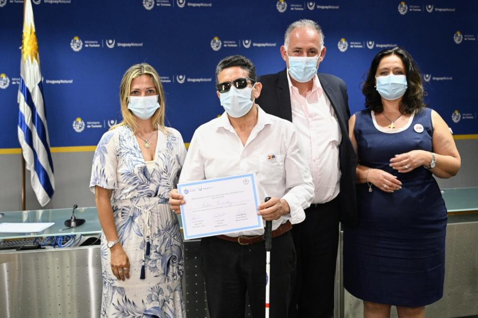 Se entregaron certificados a referentes en accesibilidad de las Direcciones Departamentales de Turismo Se entregaron certificados a referentes en accesibilidad de las Direcciones Deptales. de Turismo