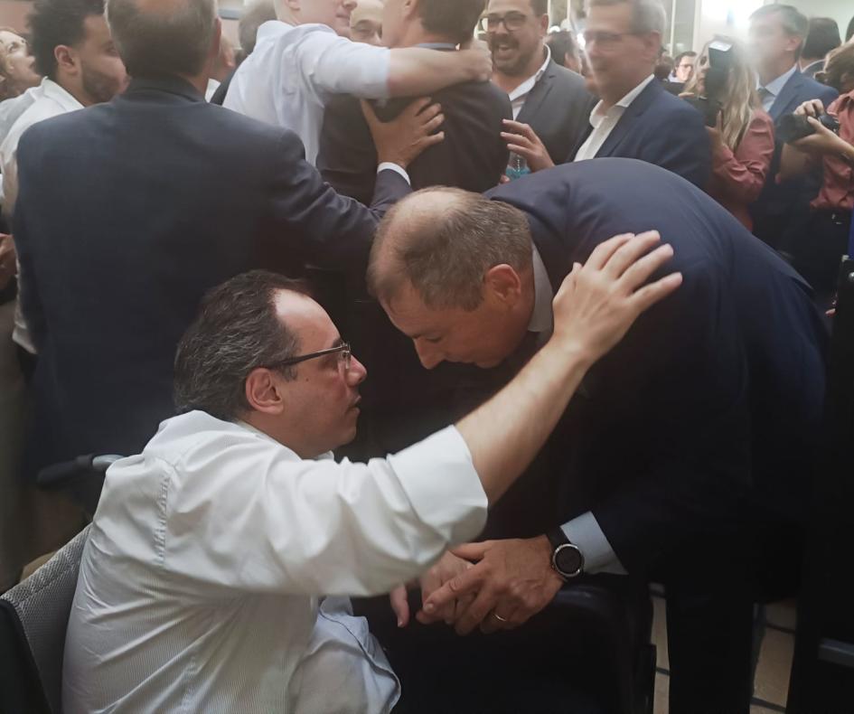 Ministro Menoni acompañó los actos de asunción de varios ministros de Estado Ministro Menoni acompañó los actos de asunción de varios ministros de Estado