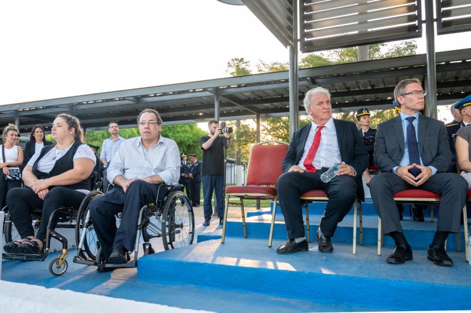 Ministro Menoni acompañó los actos de asunción de varios ministros de Estado Ministro Menoni acompañó los actos de asunción de varios ministros de Estado