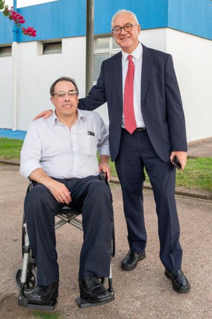 Ministro Menoni acompañó los actos de asunción de varios ministros de Estado Ministro Menoni acompañó los actos de asunción de varios ministros de Estado