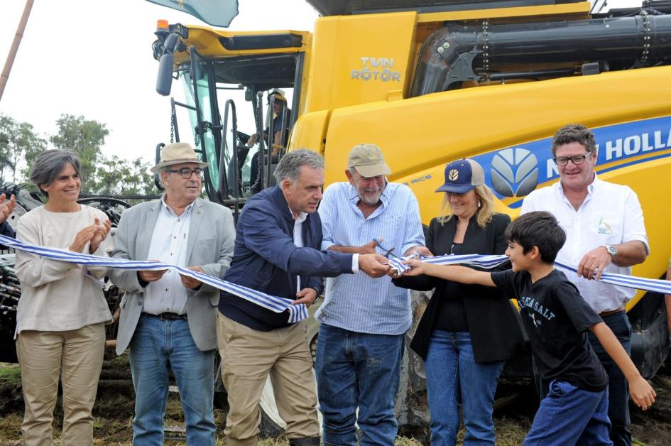 Inauguración de la cosecha del arroz 2025 Inauguración de la cosecha del arroz 2025