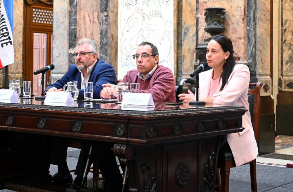 Presidente ANP, Ministro de Turismo, Directora de Turismo 