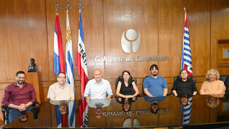 Reunión con Intendente de Canelones 