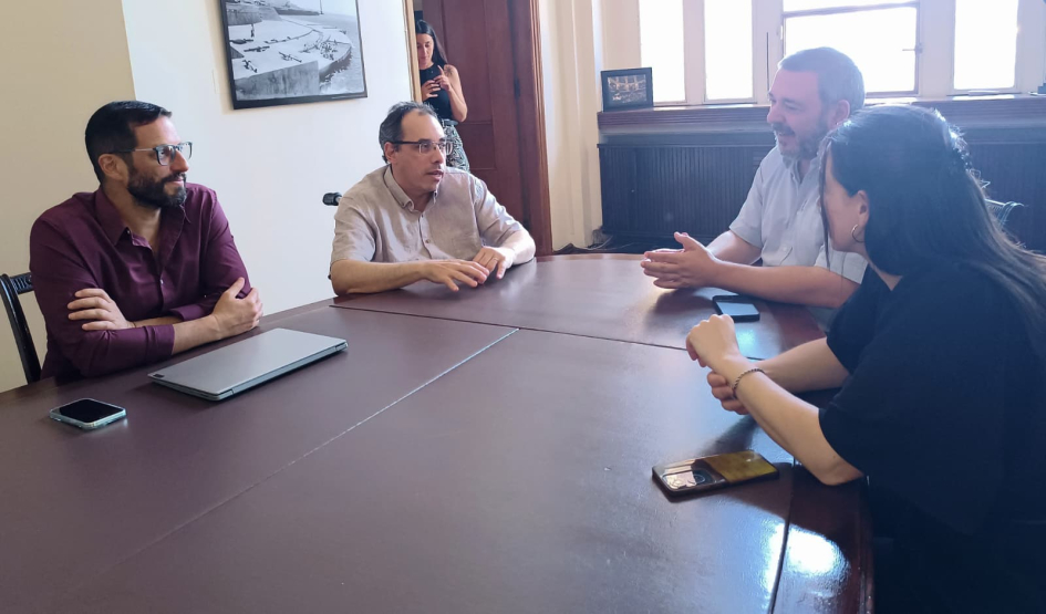 Reunión con Intendente de Montevideo