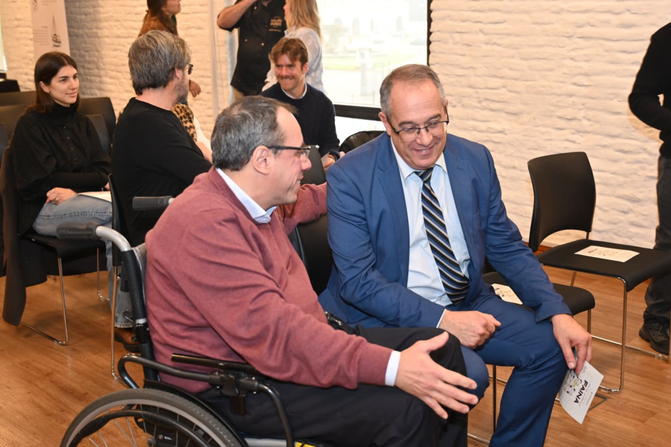 Pablo Menoni y José Carlos Mahía Pablo Menoni y José Carlos Mahía
