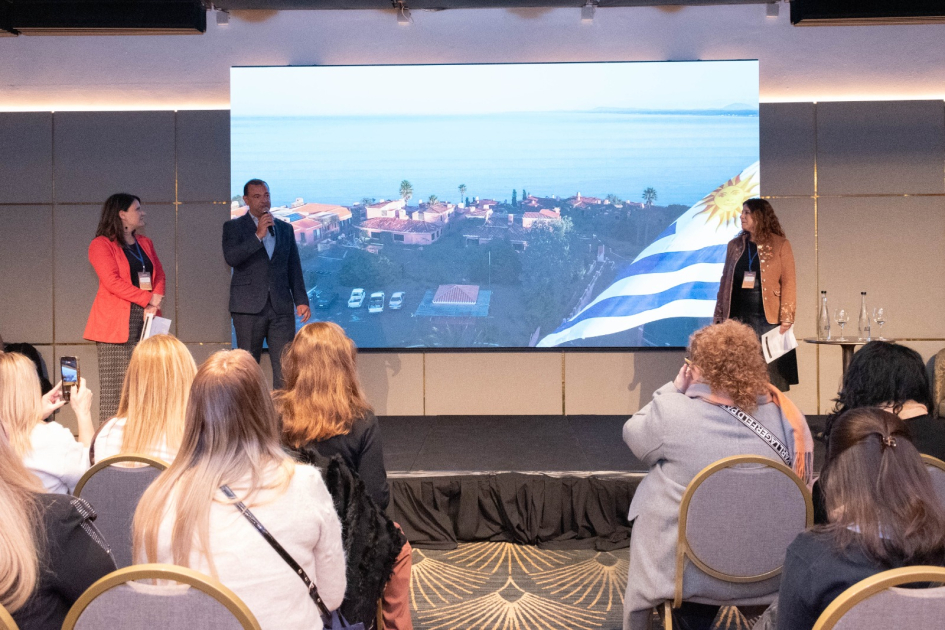 Uruguay presentó en Buenos Aires sus ventajas para captar turismo extrarregional Delegación