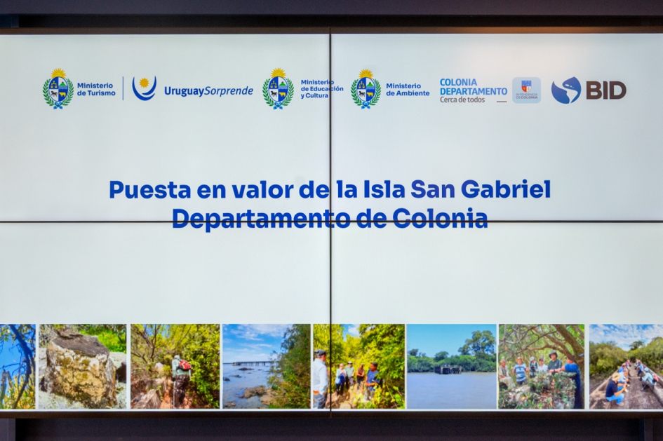 Puesta en valor de la Isla San Gabriel, en la bahía de Colonia del Sacramento Puesta en valor de la Isla San Gabriel, en la bahía de Colonia del Sacramento