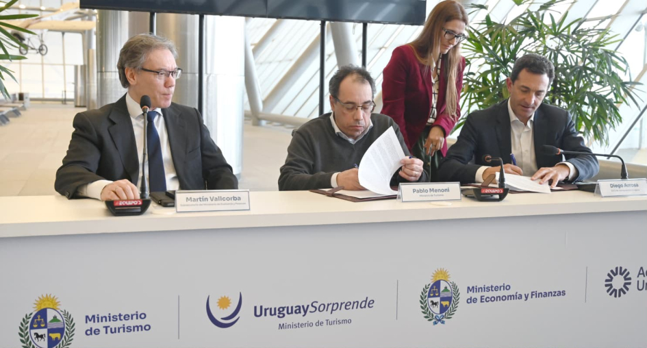 Mintur - Aeropuertos firma de acuerdo