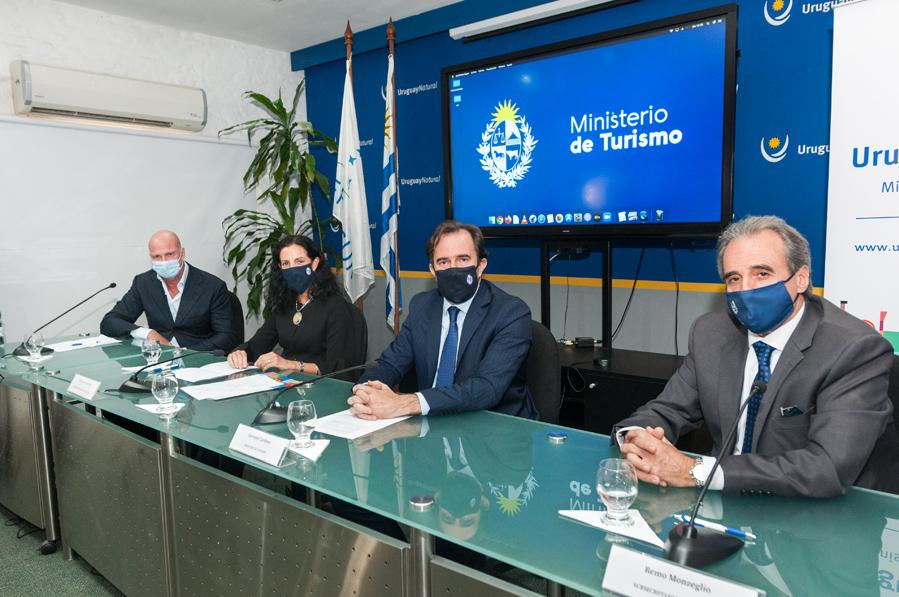 Firma de la concesión para explotar un Casino privado en Punta del Este Firma de la concesión para explotar un Casino privado en Punta del Este