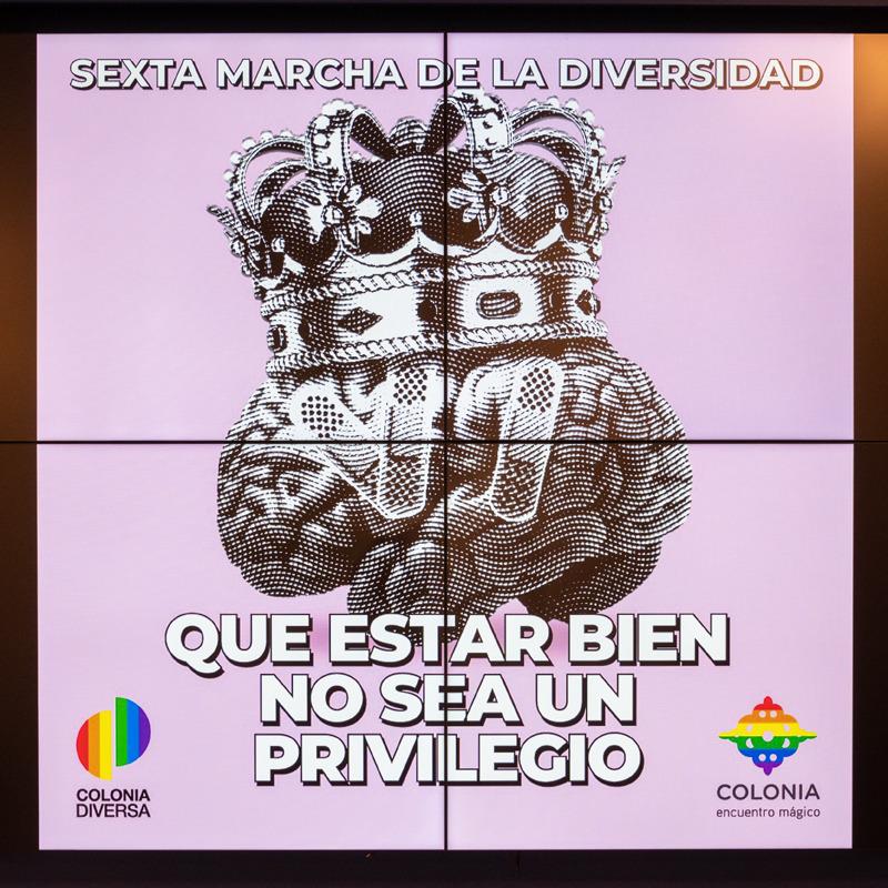 Lanzamiento de la Sexta Marcha de la Diversidad en Colonia Lanzamiento de la Sexta Marcha de la Diversidad en Colonia