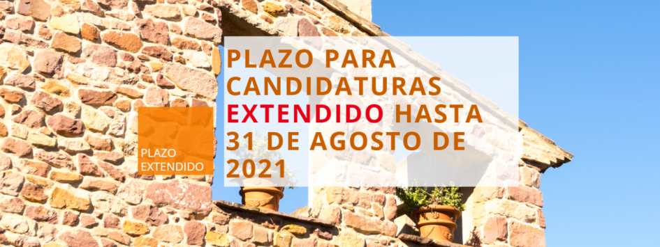 Extensión de convocatoria Extensión de convocatoria