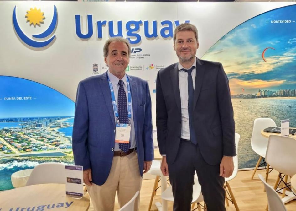Subsecretario Monzeglio junto al Ministro de Turismo de Argentina, Matías Lammens.