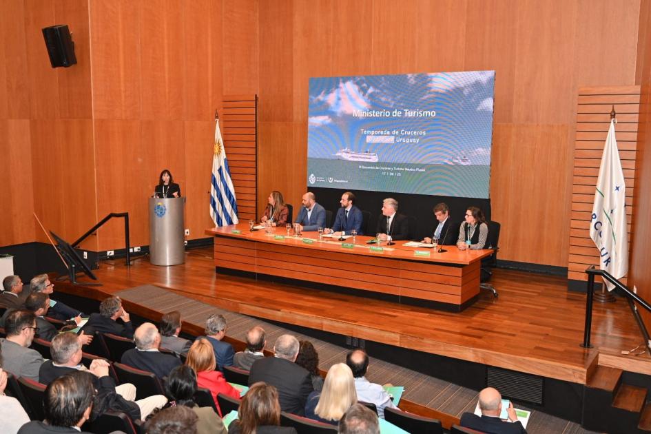 Uruguay se prepara para nueva temporada de cruceros que se extenderá por seis meses