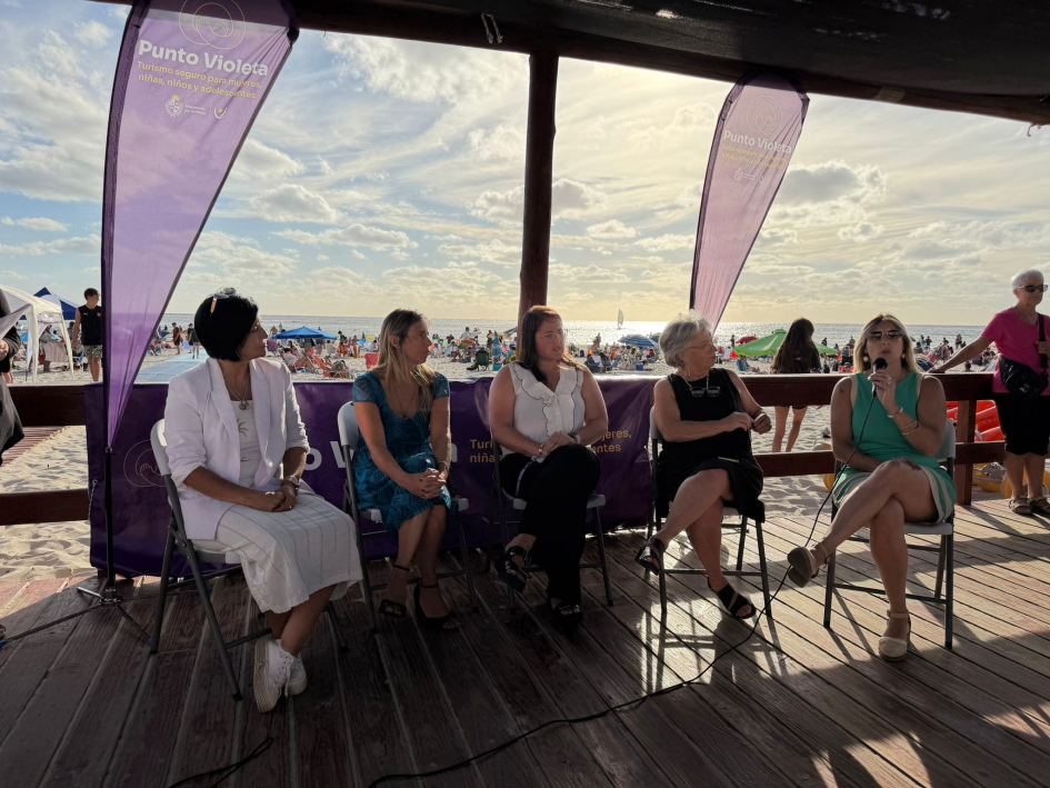 Turismo seguro: el Ministerio de Turismo instala Puntos Violetas “