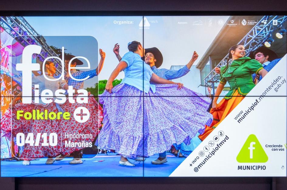 F de Fiesta Folklore + llega con el objetivo de acercar diversas expresiones artísticas a barrios F de Fiesta Folklore + llega con el objetivo de acercar diversas expresiones artísticas a barrios