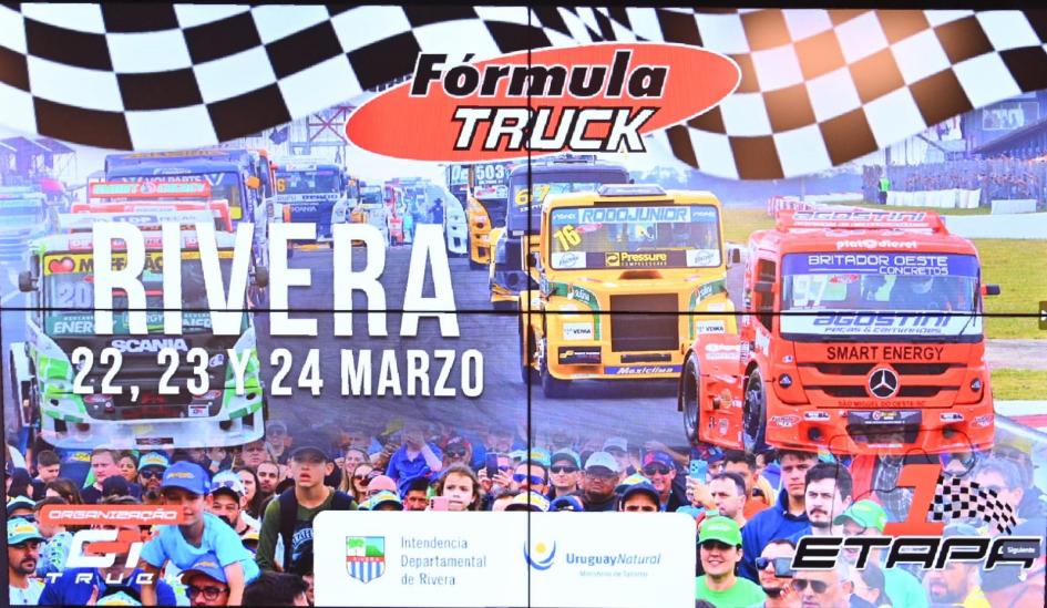 Se calientan los motores en Rivera con la primera fecha de la Fórmula Truck