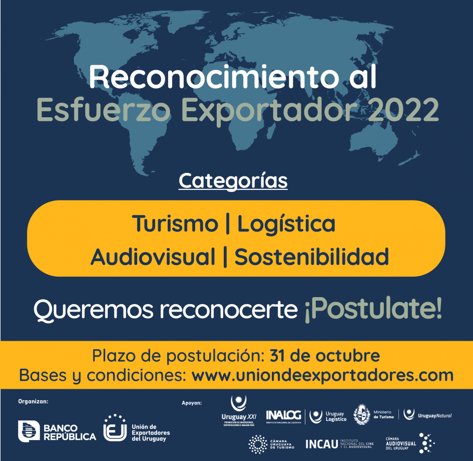 Reconocimiento al Esfuerzo Exportador - Edición 2022