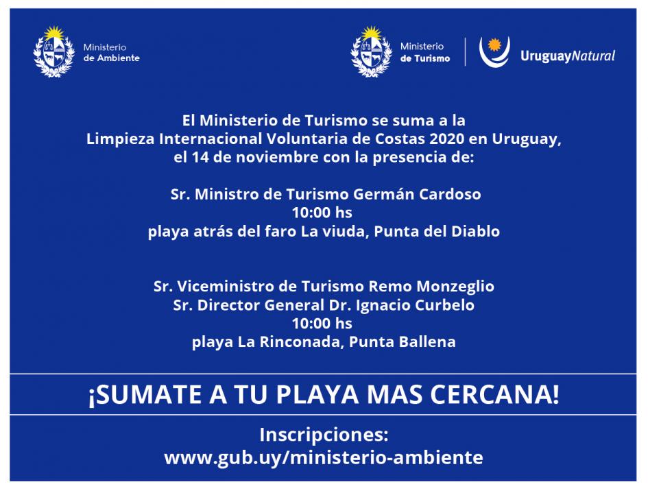 Convocatoria a limpieza de playas Convocatoria a limpieza de playas