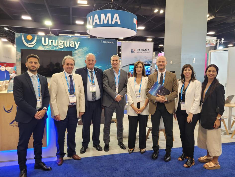 Uruguay se presentó en SEATRADE Miami apostando a captar buques para Colonia