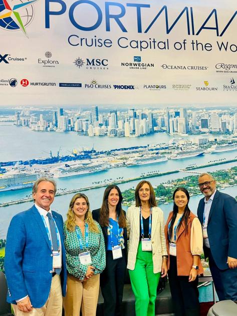 Uruguay se presentó en SEATRADE Miami apostando a captar buques para Colonia Uruguay se presentó en SEATRADE Miami apostando a captar buques para Colonia