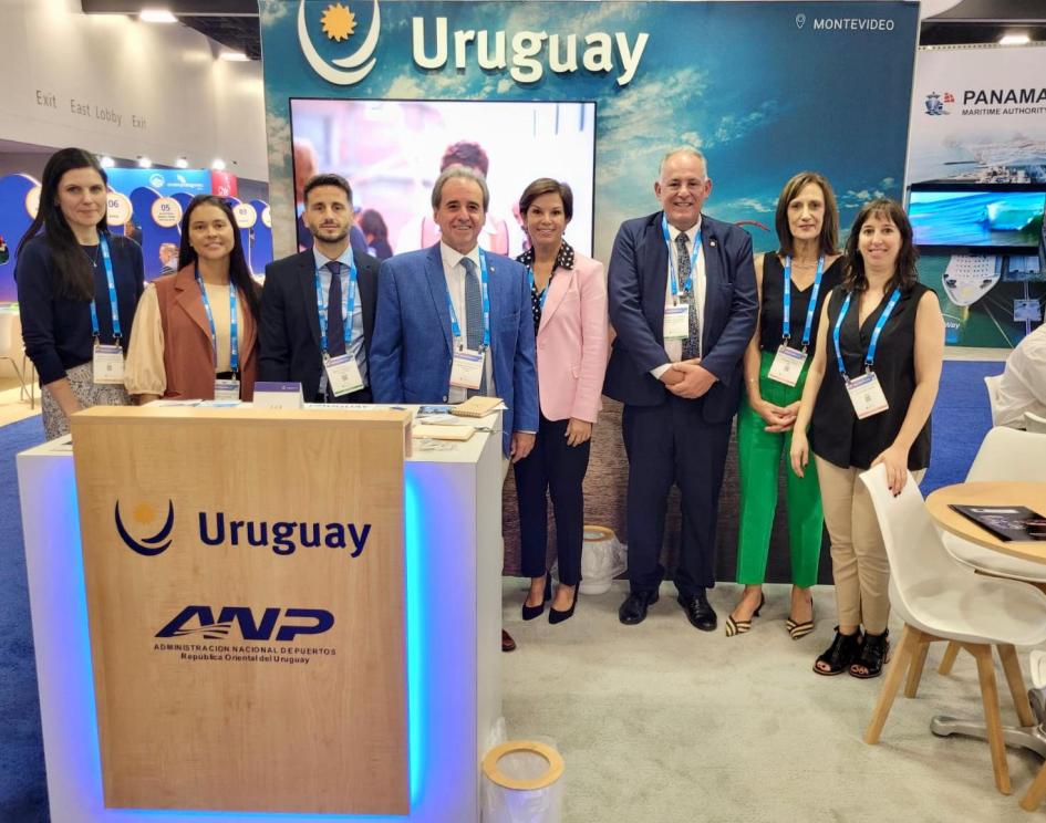 Uruguay se presentó en SEATRADE Miami apostando a captar buques para Colonia