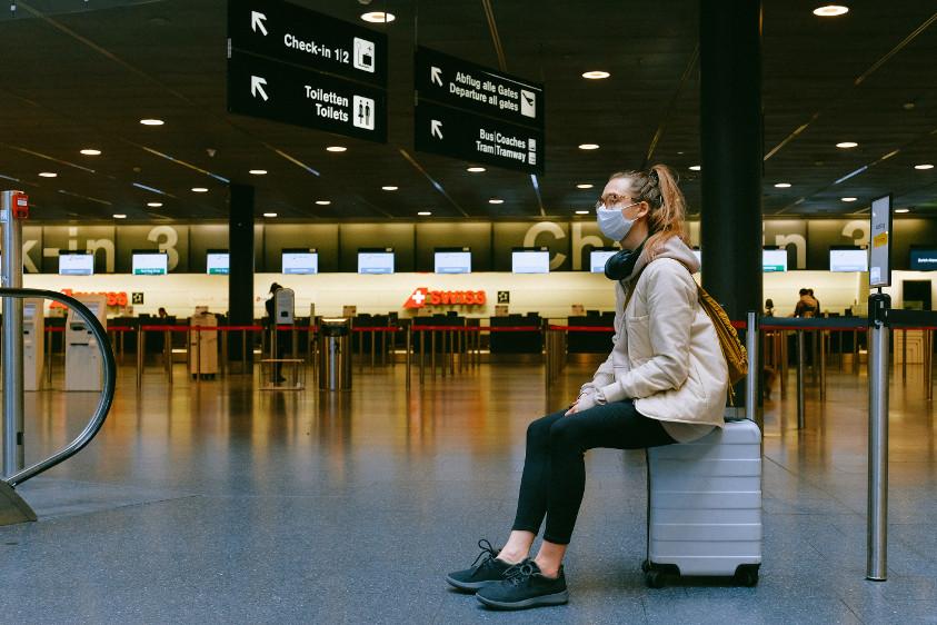 Aeropuerto en pandemia