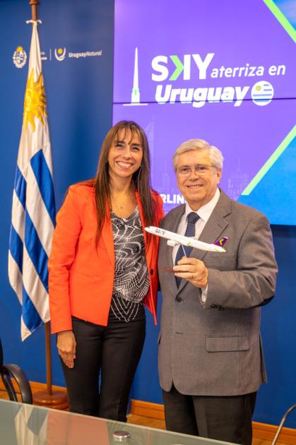Uruguay suma nuevas conexiones con la llegada de SKY Airline al país