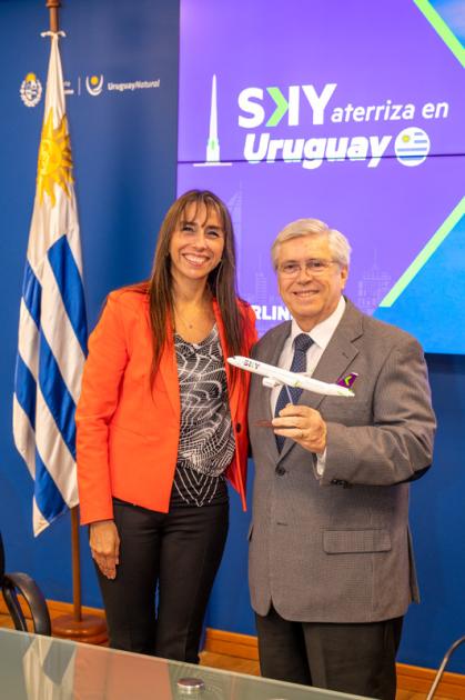 Uruguay suma nuevas conexiones con la llegada de SKY Airline al país Uruguay suma nuevas conexiones con la llegada de SKY Airline al país