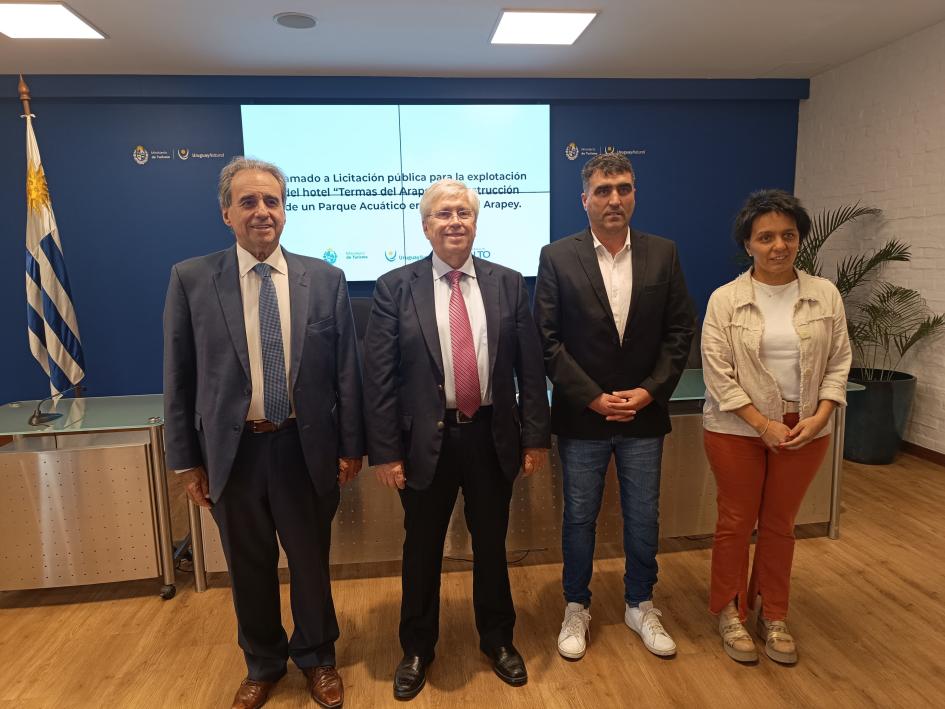 La presentación se llevó a cabo en la Sala Arredondo del Ministerio de Turismo La presentación se llevó a cabo en la Sala Arredondo del Ministerio de Turismo