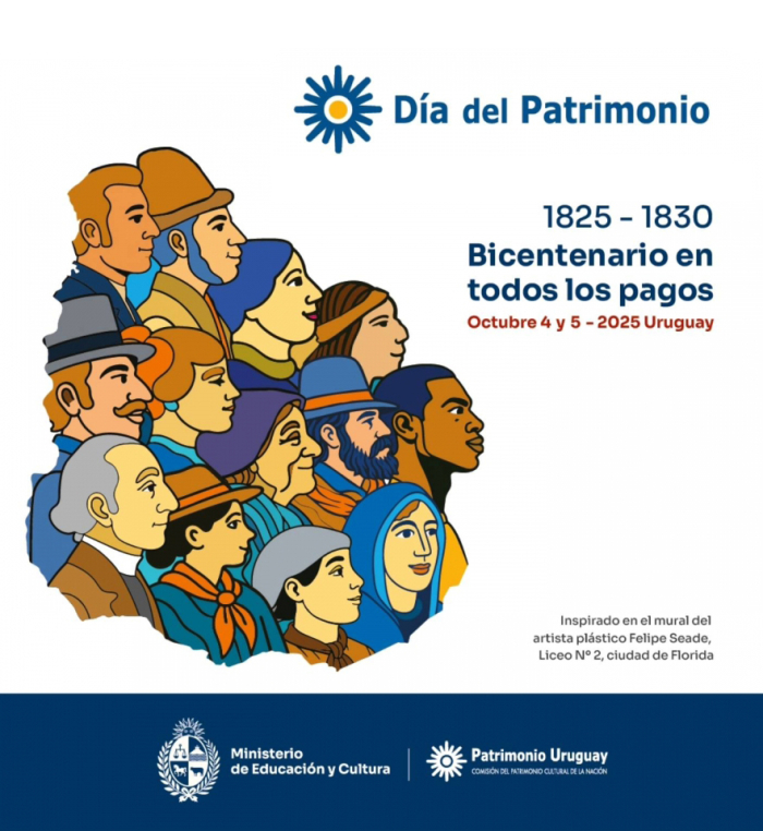 Afiche promocional del Día del Patrimonio 2025