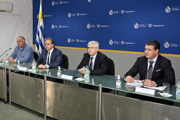 Conferencia de prensa de autoridades del MINTUR, sobre la 67ª Reunión de Comisión Regional de OMT 