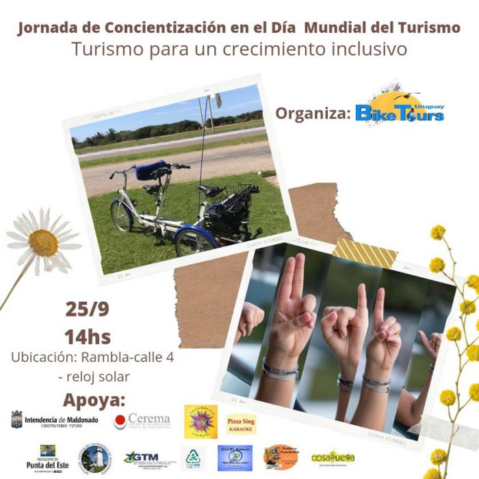 Jornada de concientización en Punta del Este para un turismo inclusivo