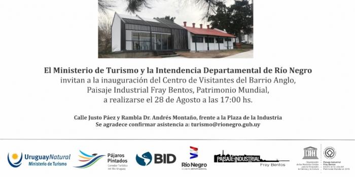 Invitación La apertura será el 28 de agosto a las 17:00 en la calle Justo Páez y la rambla Dr Andrés Montaña