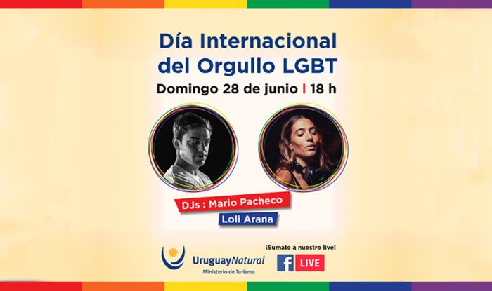 Día Internacional del Orgullo LGBT, 28 de junio de 2020, DJS Mario Pachecho y Loli Arana Día Internacional del Orgullo LGBT