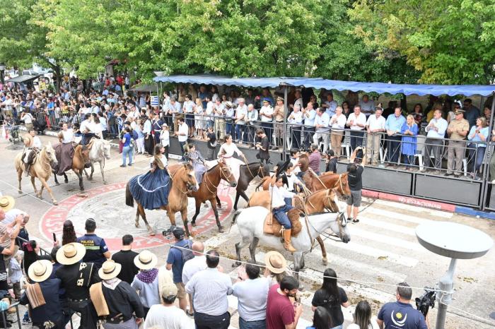 La 37ª edición de la Fiesta de la Patria Gaucha recibió este fin de semana la visita del Presidente 