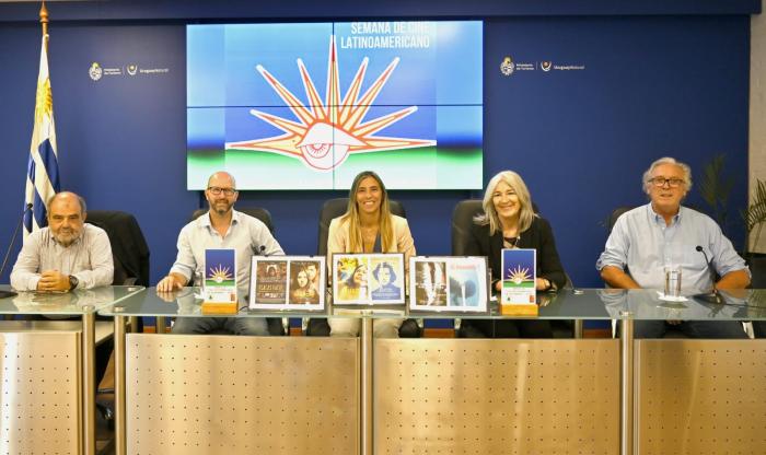 Lanzamiento de la Semana de Cine Latinoamericano de La Floresta, en el Ministerio de Turismo Lanzamiento de la Semana de Cine Latinoamericano de La Floresta, en el Ministerio de Turismo