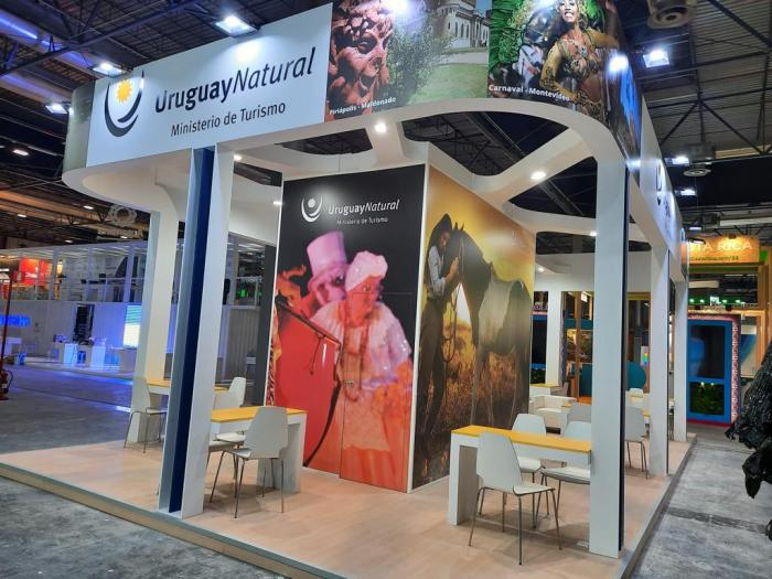 Stand del Ministerio de Turismo en Feria Internacional de Turismo 2022, Madrid, España Stand del Ministerio de Turismo en Fitur 2022