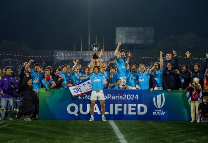 Los Teros 7’s se preparan para los Juegos Olímpicos de París 2024. Foto: Unión de Rugby del Uruguay