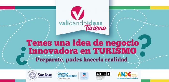 Afiche Convocatoria ¿Tenés una idea de negocio innovadora en Turismo? ¡Preparate y podés hacerla realidad!