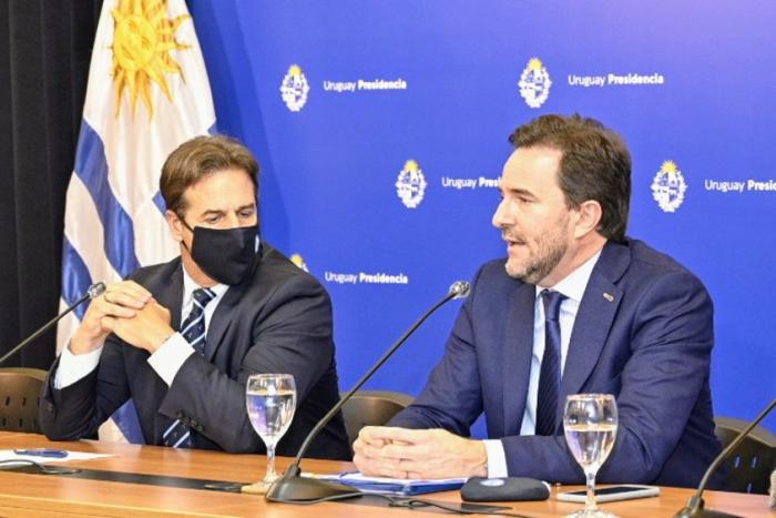 Presidente de la República, Luis Lacalle Pou y Ministro de Turismo, Germán Cardoso Presidente de la República, Luis Lacalle Pou y Ministro de Turismo, Germán Cardoso