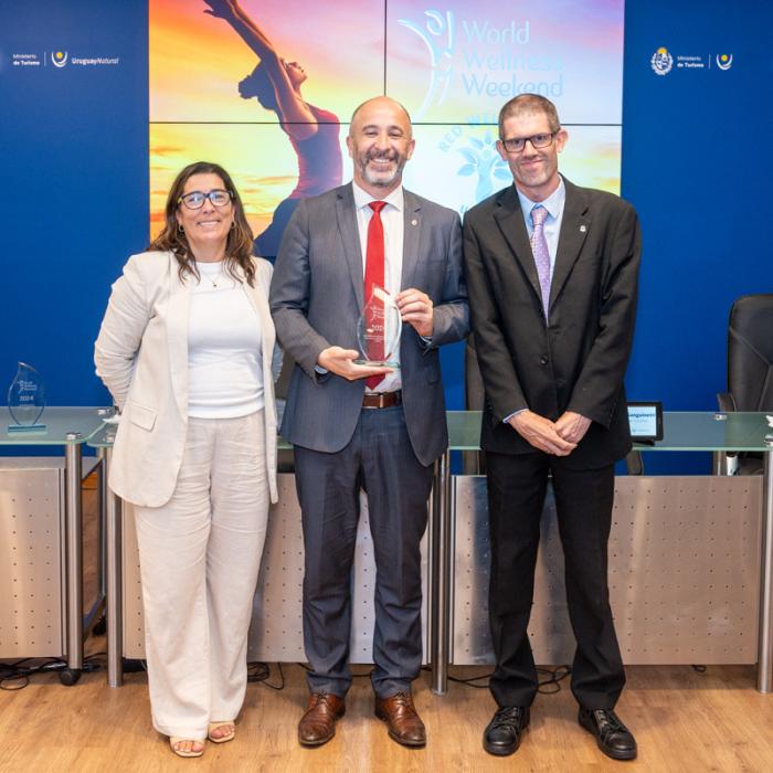 Entrega de reconocimientos por el World Wellness Weekend Entrega de reconocimientos por el World Wellness Weekend