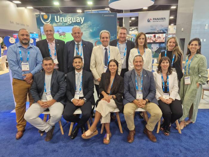 Uruguay se presentó en SEATRADE Miami apostando a captar buques para Colonia