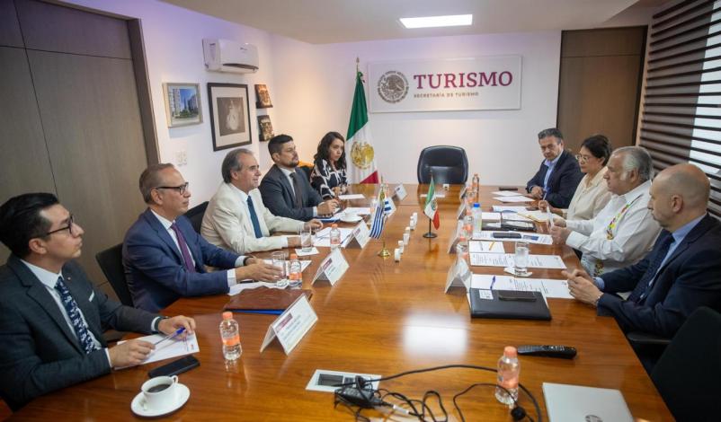 Visita del Subsecretario Monzeglio a México para fortalecer la cooperación bilateral en turismo