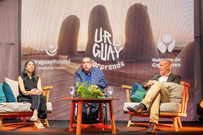 Uruguay Sorprende: Lanzamiento de Temporada 2025/2026 Directora de Turismo de Canelones - Ministro de Turismo - Intendente de Canelones