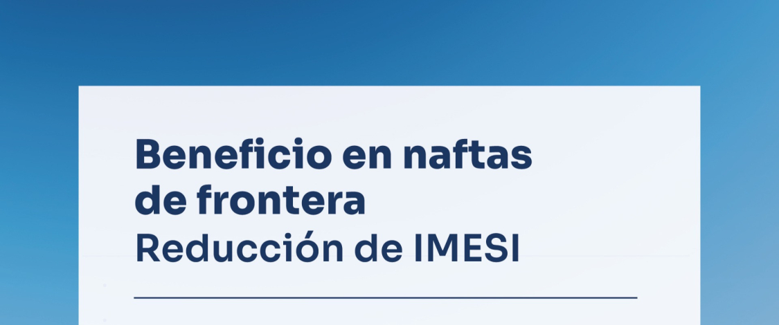 Reducción de IMESI a naftas en zona de frontera placa