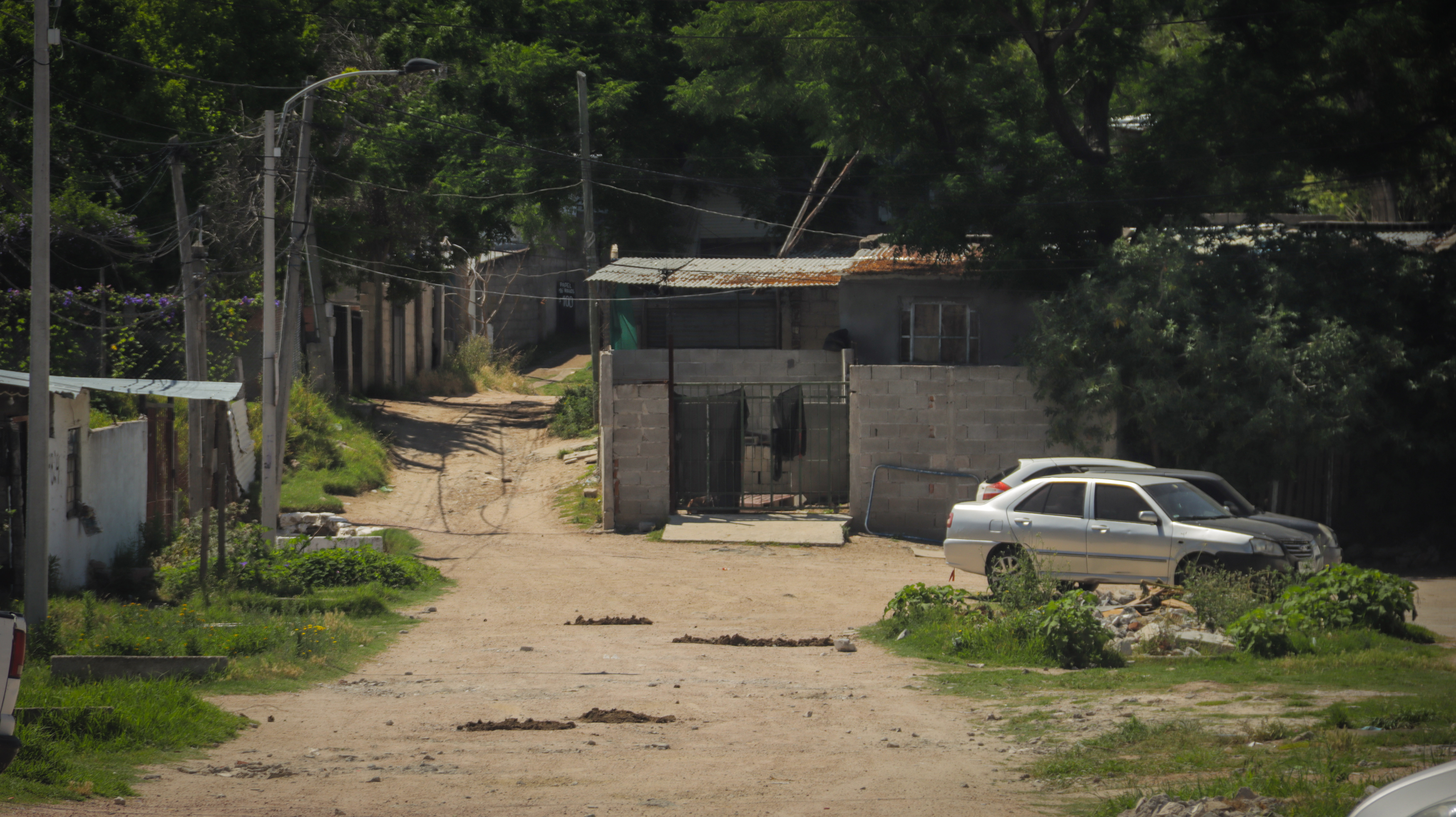 Fotos actuales del barrio previas a la obra 