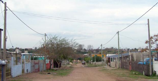 Construcción de viviendas en el Barrio