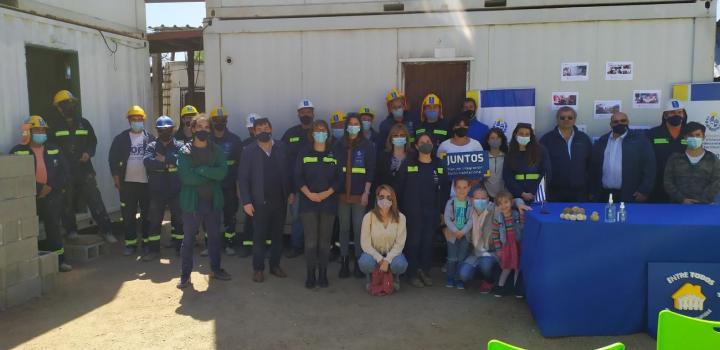 Participantes de Casavalle y funcionarios del Juntos
